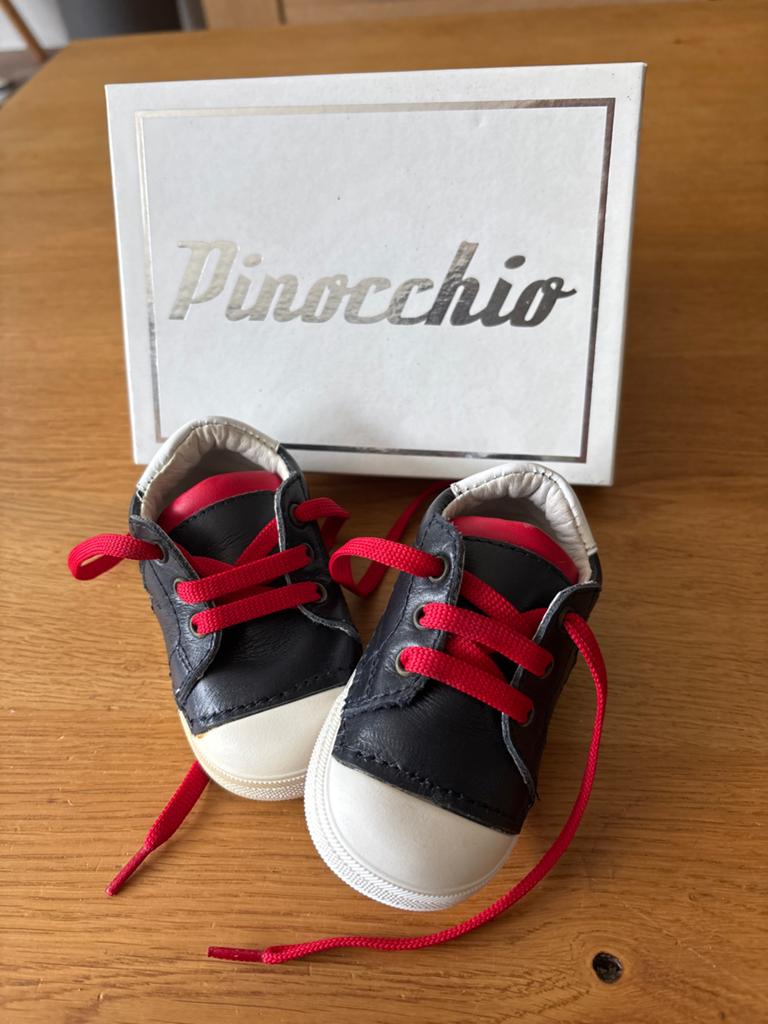 Nieuwe Pinocchio babyschoentjes maat 19, Kinderen en Baby's, Babykleding | Schoentjes en Sokjes, Ophalen of Verzenden, Nieuw, Jongetje of Meisje