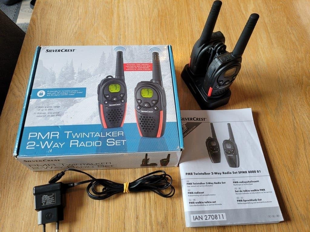 ZGAN Walkie Talkie Set compleet in doos, Ophalen of Verzenden, Zo goed als nieuw, Trilfunctie