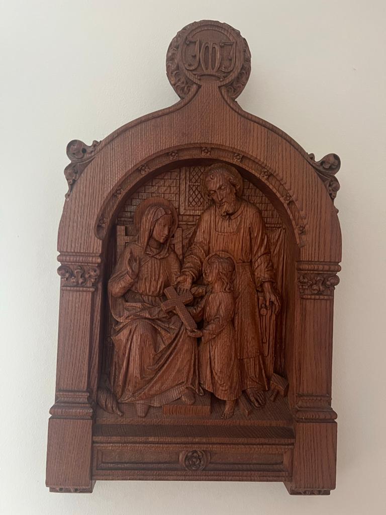 Religieus houtsnijwerk, Antiek en Kunst, Ophalen