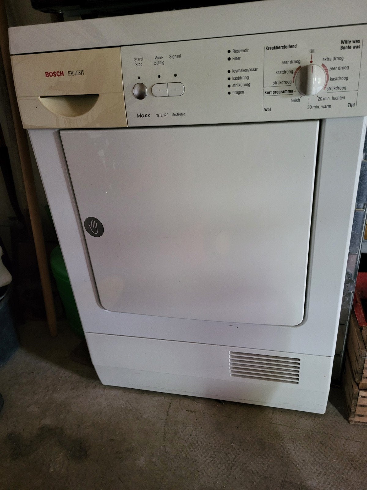 Bosch condensdroger maxx WTL 120, Witgoed en Apparatuur, Ophalen, Gebruikt, 4 tot 6 kg, Voorlader