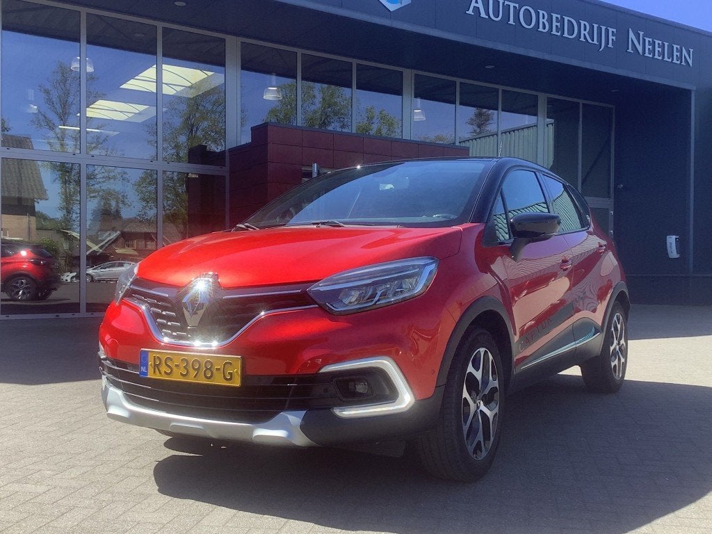 Renault CAPTUR 0.9 TCe INTENS I camera I trekhaak I dealer o, Auto's, Renault, 898 cc, Gebruikt, Euro 6, 620 kg