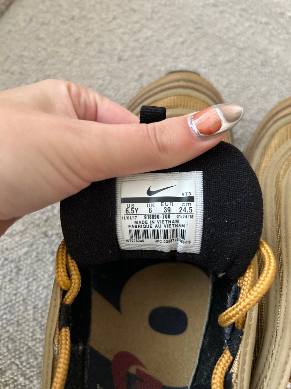 Nike Air Max 97, Ophalen of Verzenden, Gedragen, Overige kleuren, Sneakers of Gympen