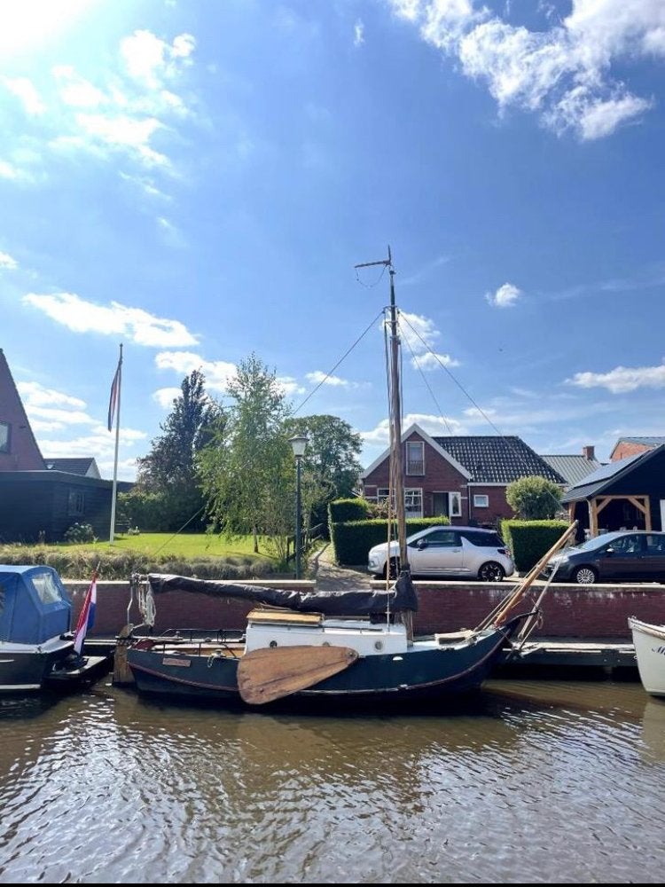 Kooyman de Vries Grundel 6,50 m - Compleet met zeilen, Ophalen, Overige merken, Benzine, Hout