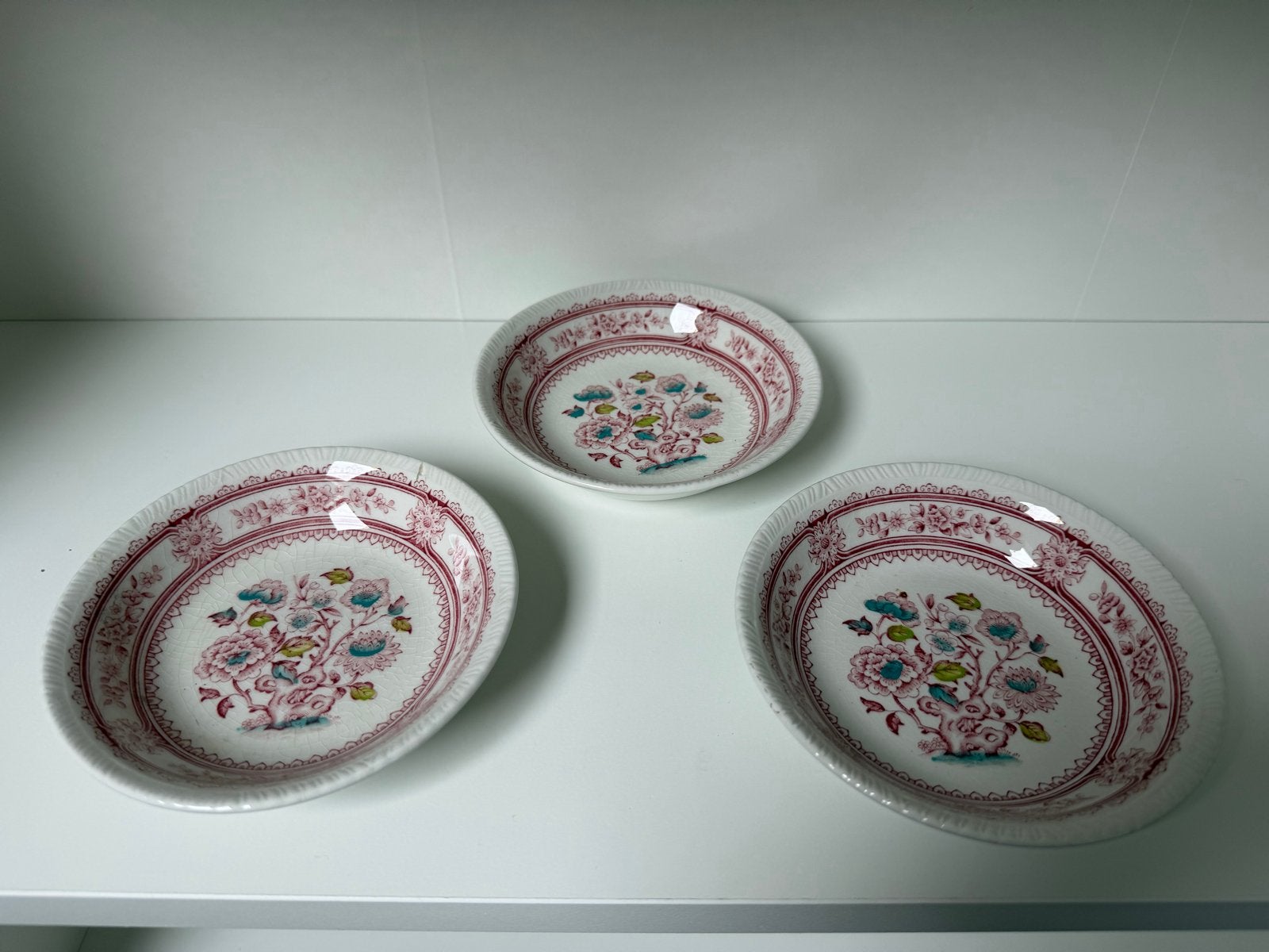 Set van 3 vintage Wood & Sons 'Dorset' schaaltjes, Ophalen of Verzenden