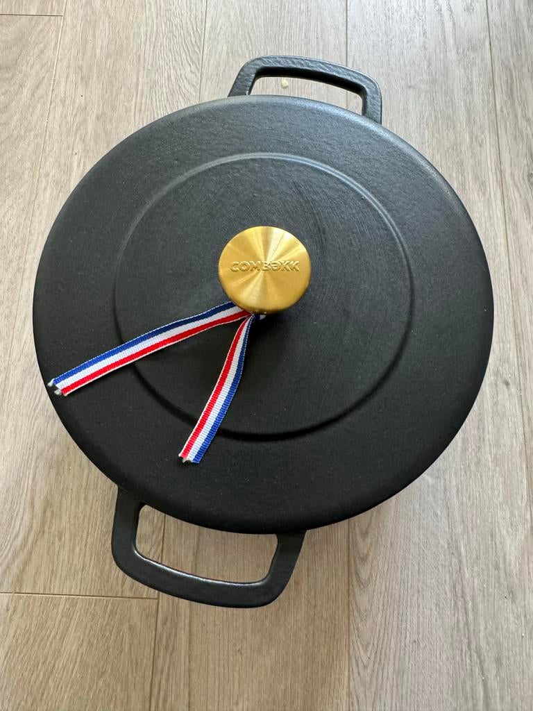 Combekk Braadpan 24 cm  VANDAAG 50 euro AFHALEN Nieuw ), Ophalen of Verzenden, Zo goed als nieuw, Koekenpan of Braadpan, Gietijzer