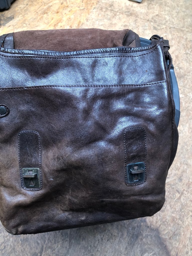 Aunts & Uncles laptoptas, Ophalen of Verzenden, Zo goed als nieuw, Bruin, Overige typen