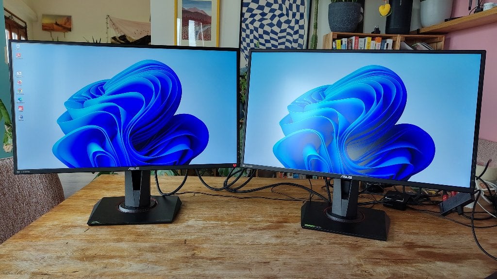 2x 1440p 165 Hz 27 inch ASUS TUF gaming monitor, Computers en Software, Monitoren, Gebruikt, IPS, 1 tot 2 ms, HDMI