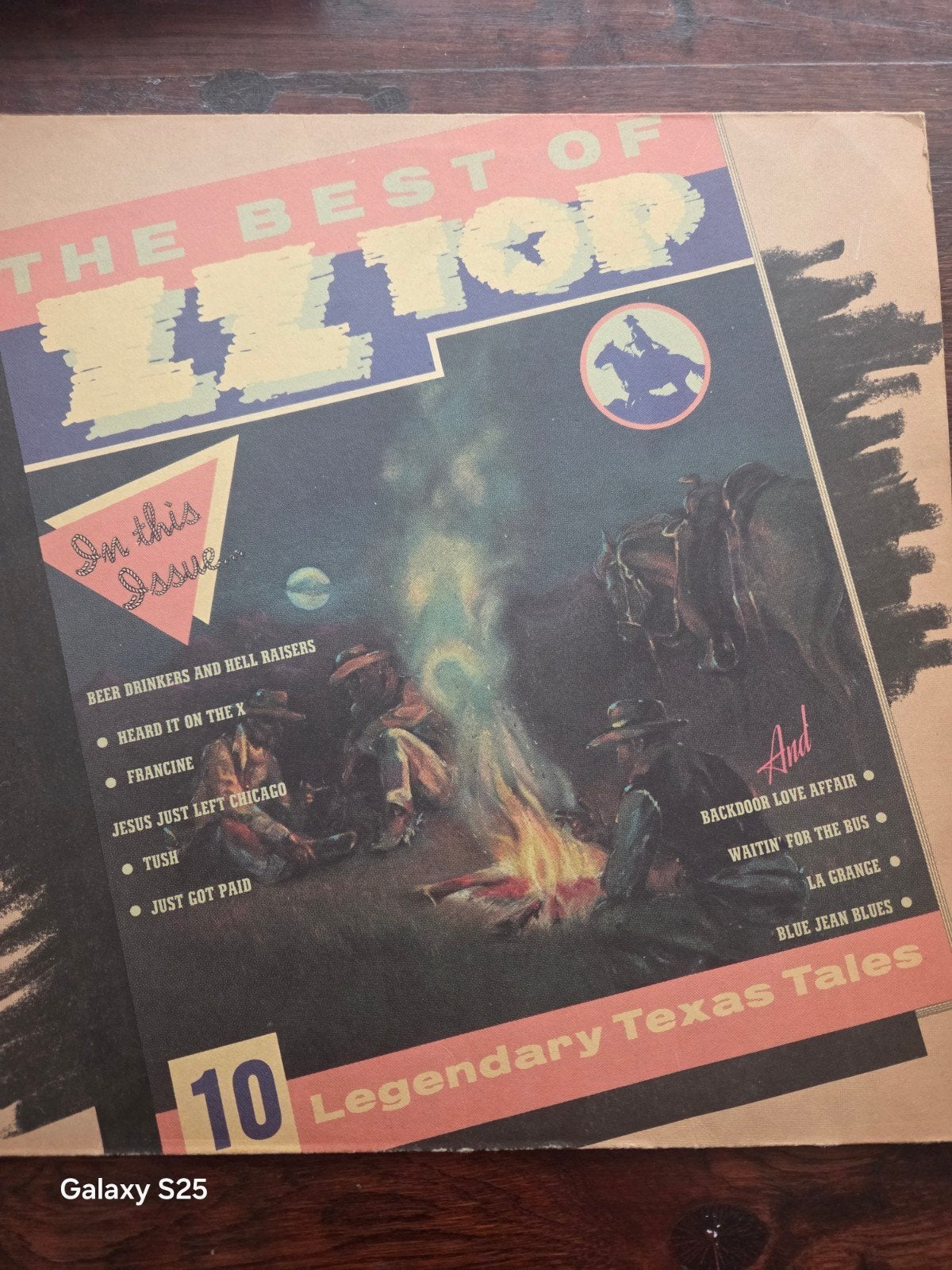 ZZ Top - The Best Of ZZ Top LP (1977), LP, Rock, Gebruikt, Ophalen of Verzenden