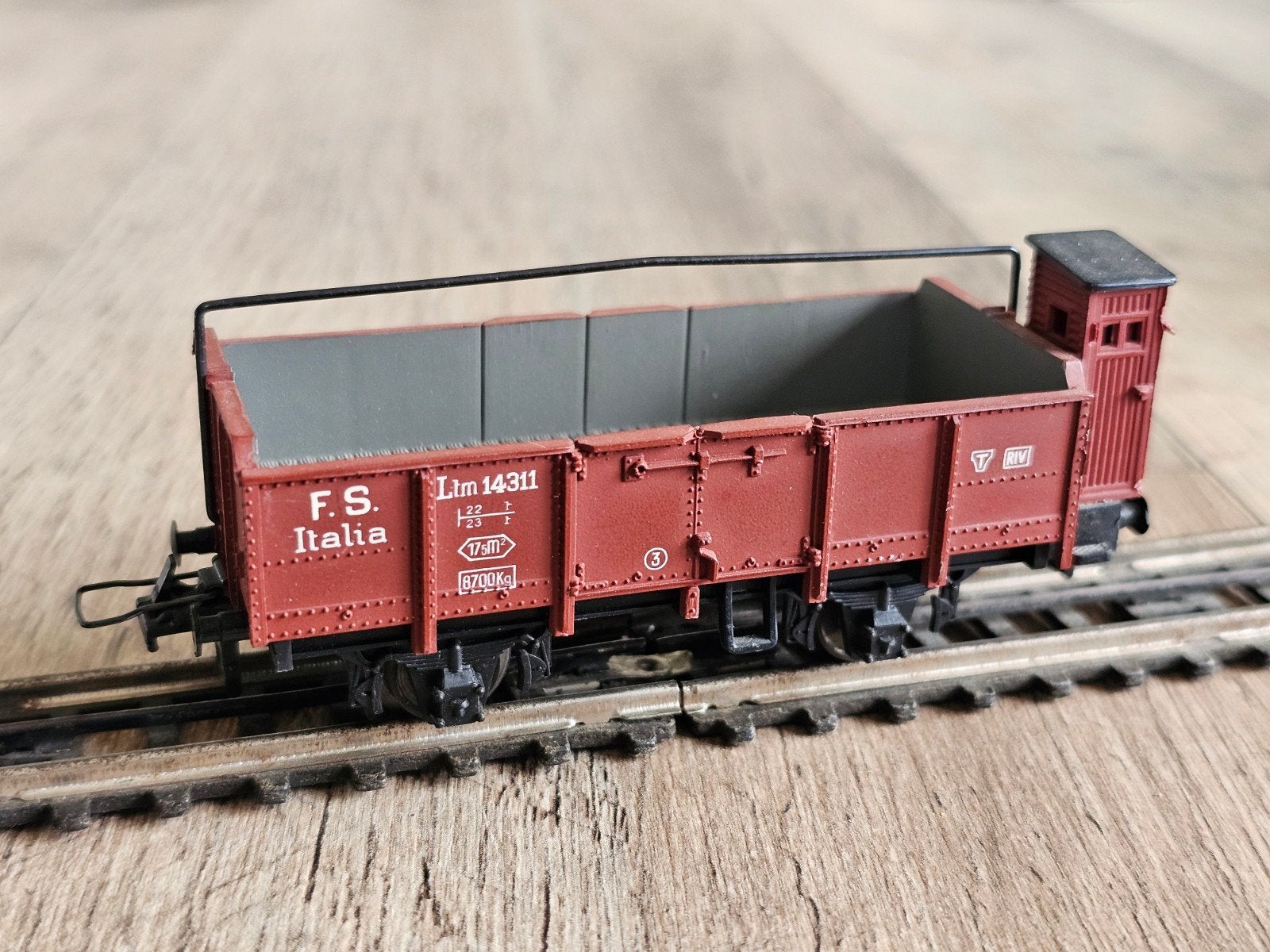 Modeltrein H0 Trix-Express/Rivarossi F.S. Italia Wagon, Gelijkstroom, Trix, Wagon, Ophalen of Verzenden