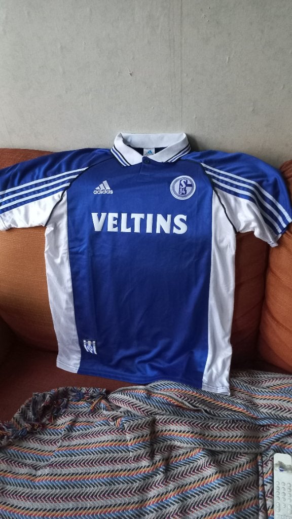 Vintage Schalke 04 fanshirt - Adidas Veltins, Ophalen of Verzenden, Nieuw, Buitenlandse clubs, Shirt