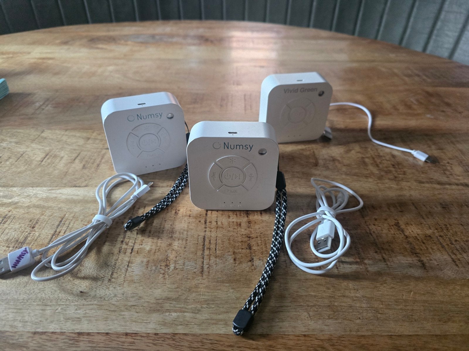 3x White Noise Machines met Oplaadkabels, Ophalen of Verzenden, Zo goed als nieuw