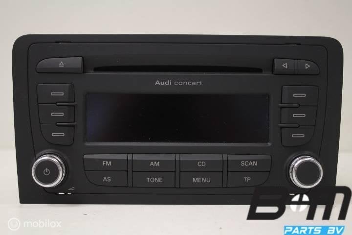 Audi Concert radio/CD Audi A3 8P 8P0035186G, Gebruikt