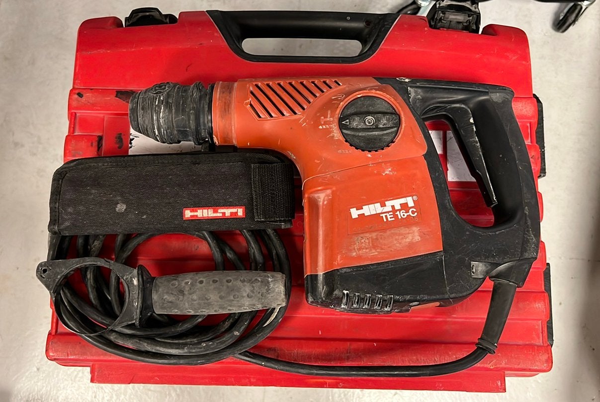 Hilti TE 16-C hamer boor, Ophalen of Verzenden, Gebruikt
