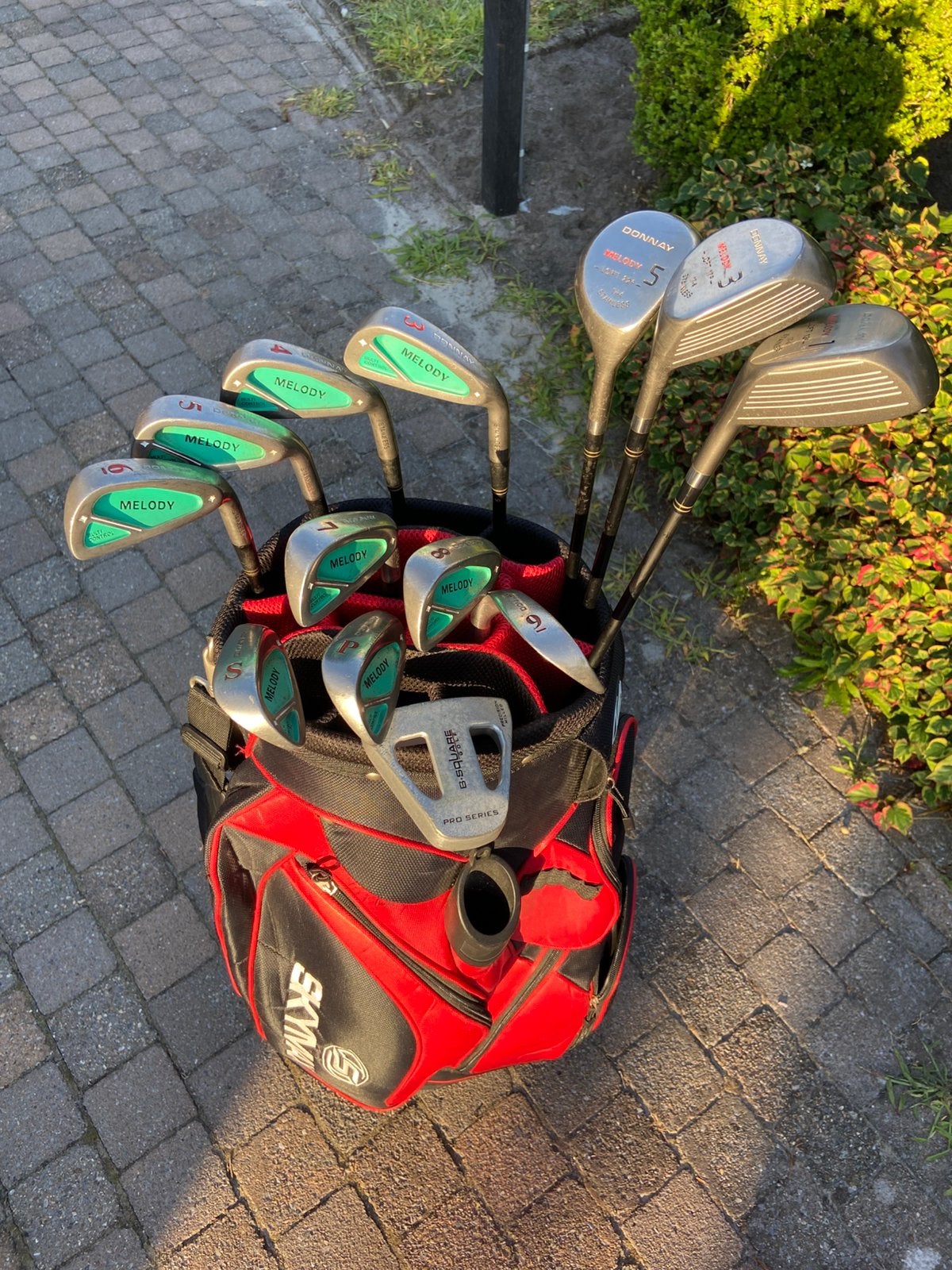 Complete Golfset Donnay Melody + Nette Skymax Draagtas, Ophalen, Zo goed als nieuw, Set