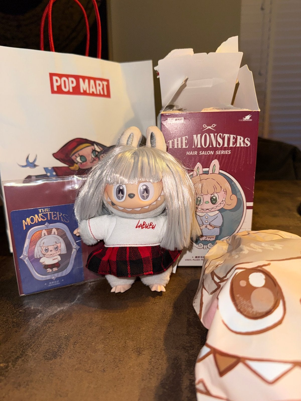 Pop Mart Labubu ‘Born Rebel’, Diversen, Rommelmarktspullen, Zo goed als nieuw, Ophalen of Verzenden