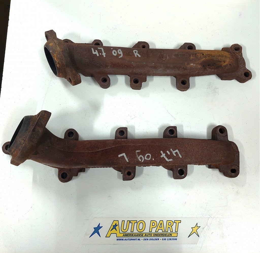 Dodge Ram 4.7 uitlaat spruitstuk 2009-2013, Gebruikt, PO Box 21-8004 | Auburn Hills, MI 48321-8004, Amerikaanse onderdelen, Ophalen of Verzenden