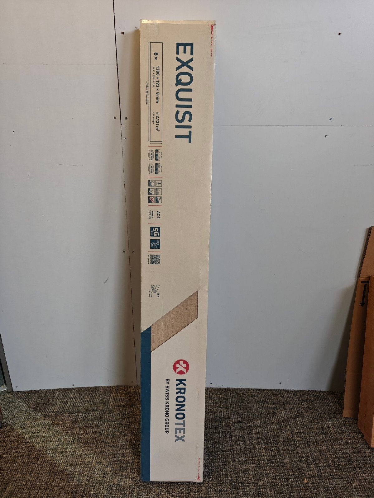 Kronotex Exquisit Laminaat Oriental Oak Beige V4, Ophalen, Nieuw, Minder dan 5 m², 10 tot 30 cm