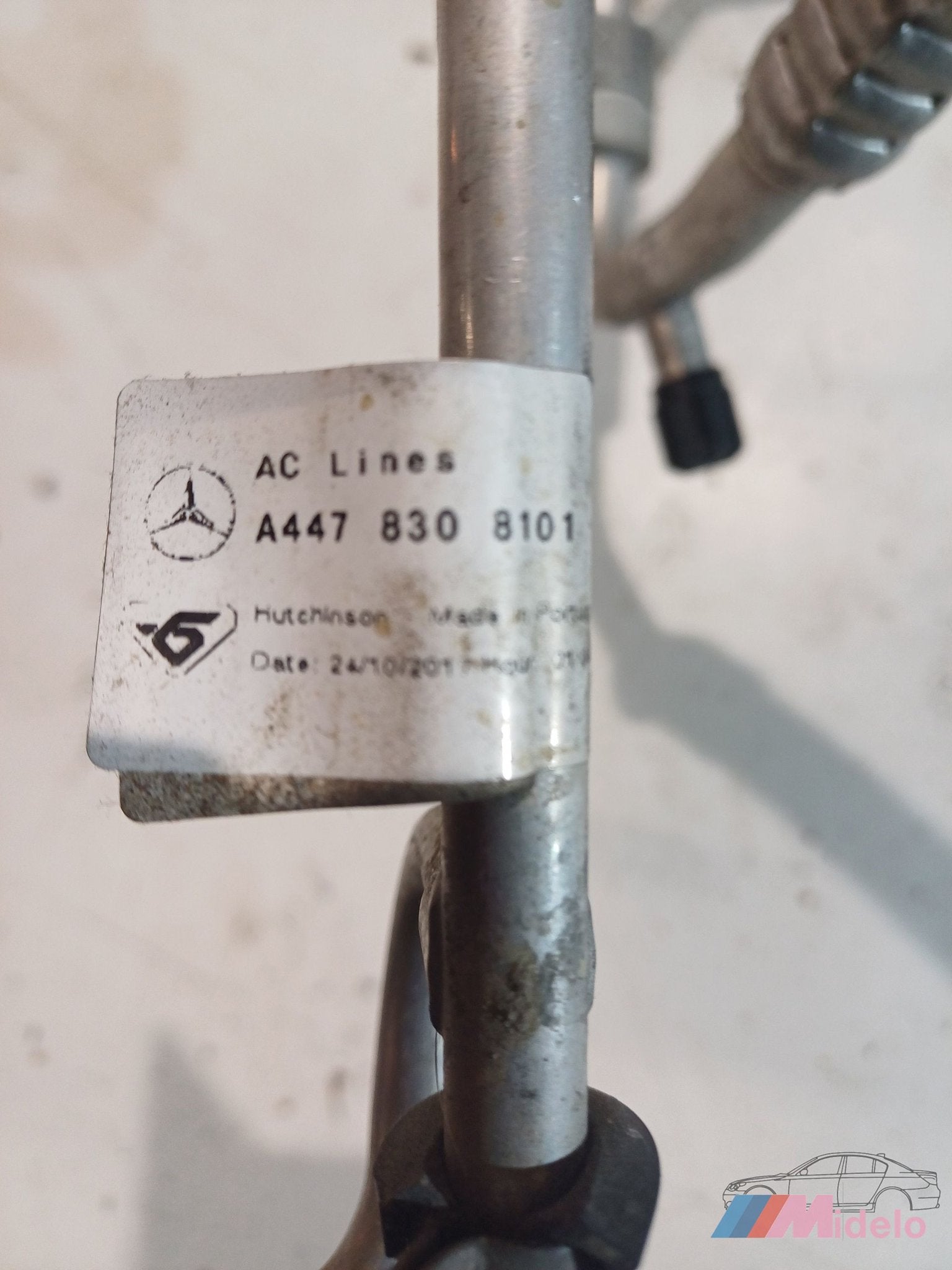 vito 116 cdi aircoleiding artikelnr a4478300315, Gebruikt, -, Ophalen of Verzenden, -