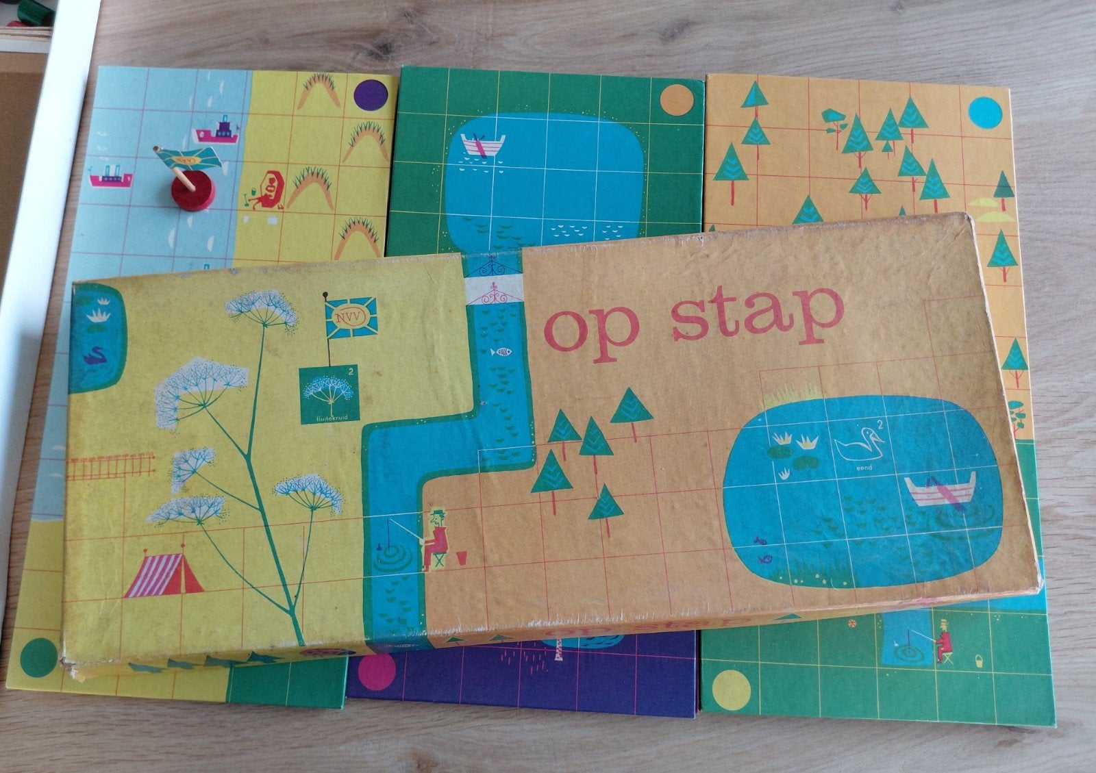 Spel Op Stap, compleet, Vintage, Ophalen of Verzenden