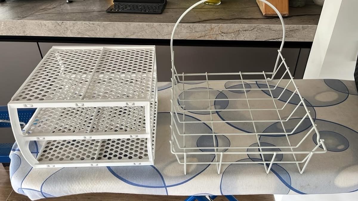 Wolkorf en schoenenrek voor wasdroger, Ophalen, Zo goed als nieuw