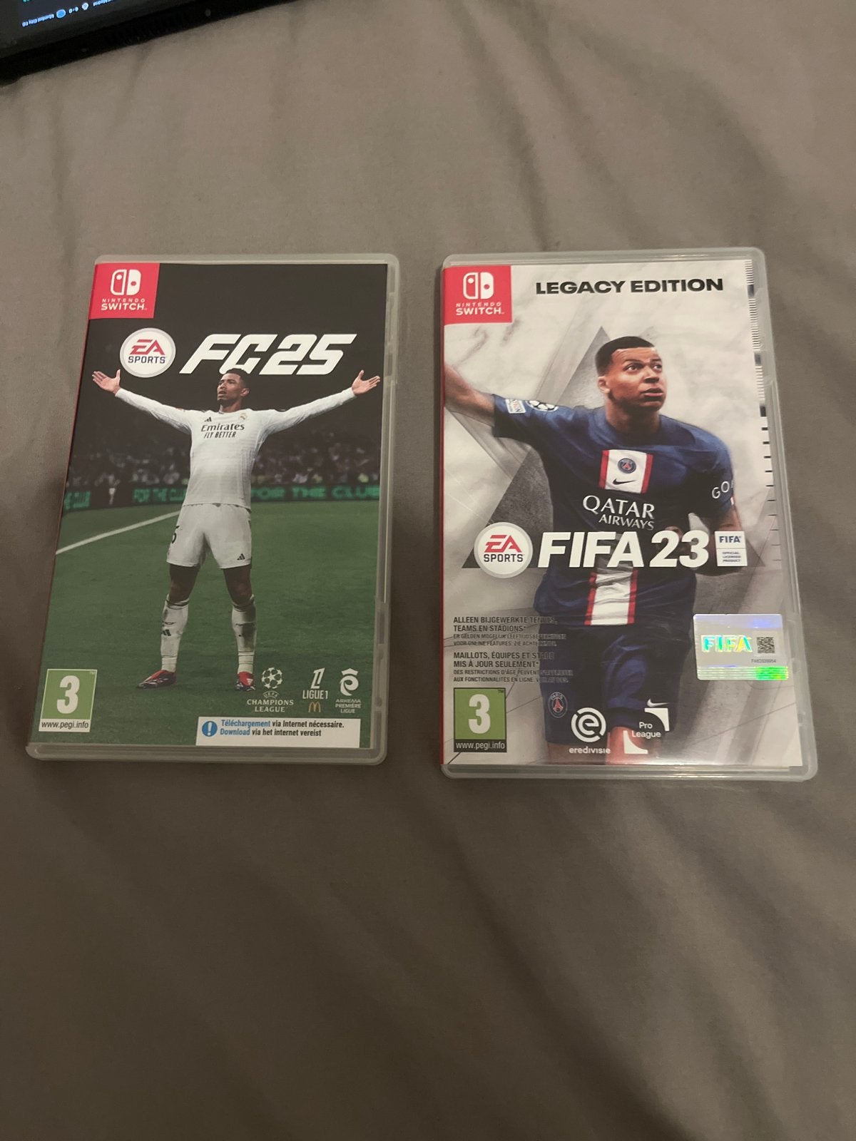 FC 25 & FIFA 23 Legacy Edition - Nintendo Switch Games, 1 speler, Eén computer, Ophalen of Verzenden, Zo goed als nieuw