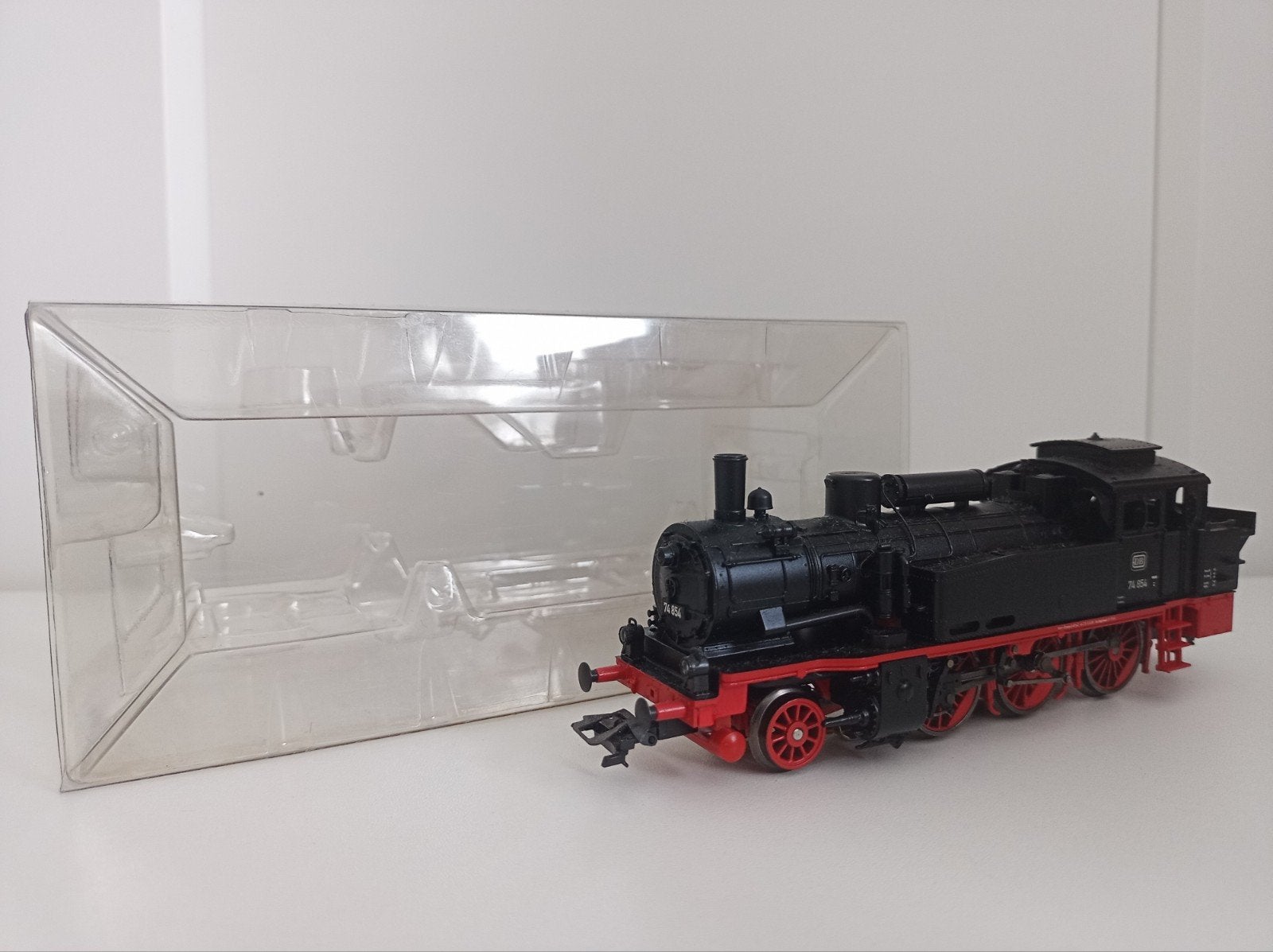 Märklin 36740.10 stoomloc BR 74 854 Digitaal (uit set 29166), Hobby en Vrije tijd, Modeltreinen | H0, Wisselstroom, Locomotief