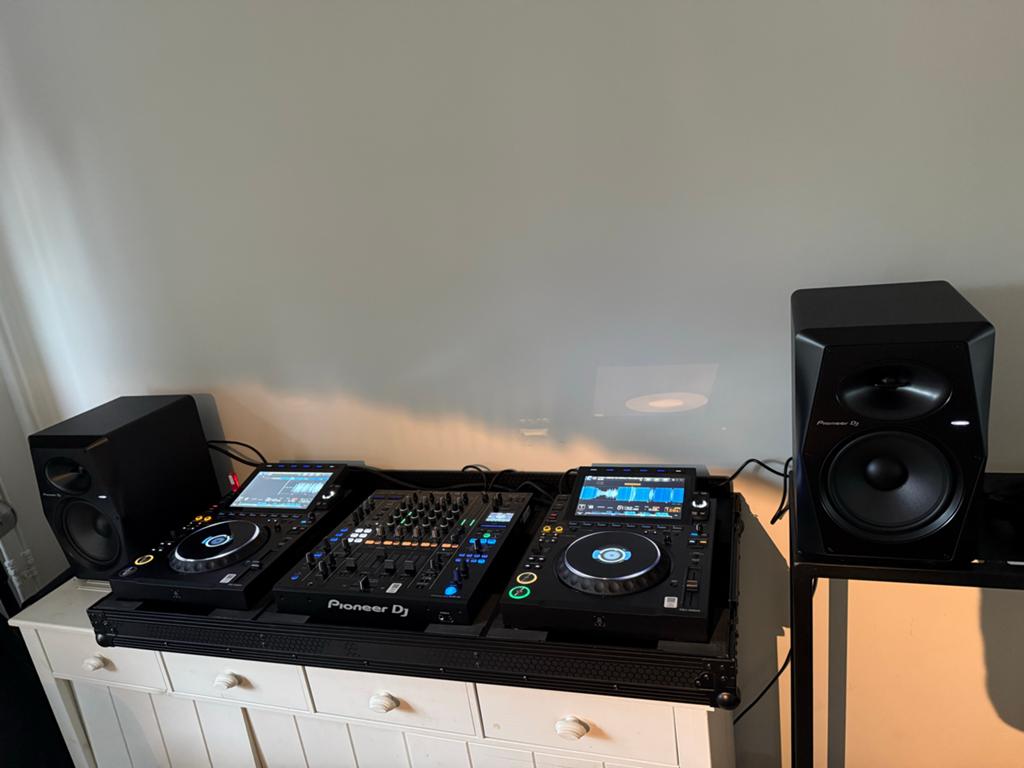 Pioneer DJ Set: 2x CDJ-3000X, 1x DJM-A9, Zo goed als nieuw, Ophalen, Zo goed als nieuw, Dj-set, Pioneer
