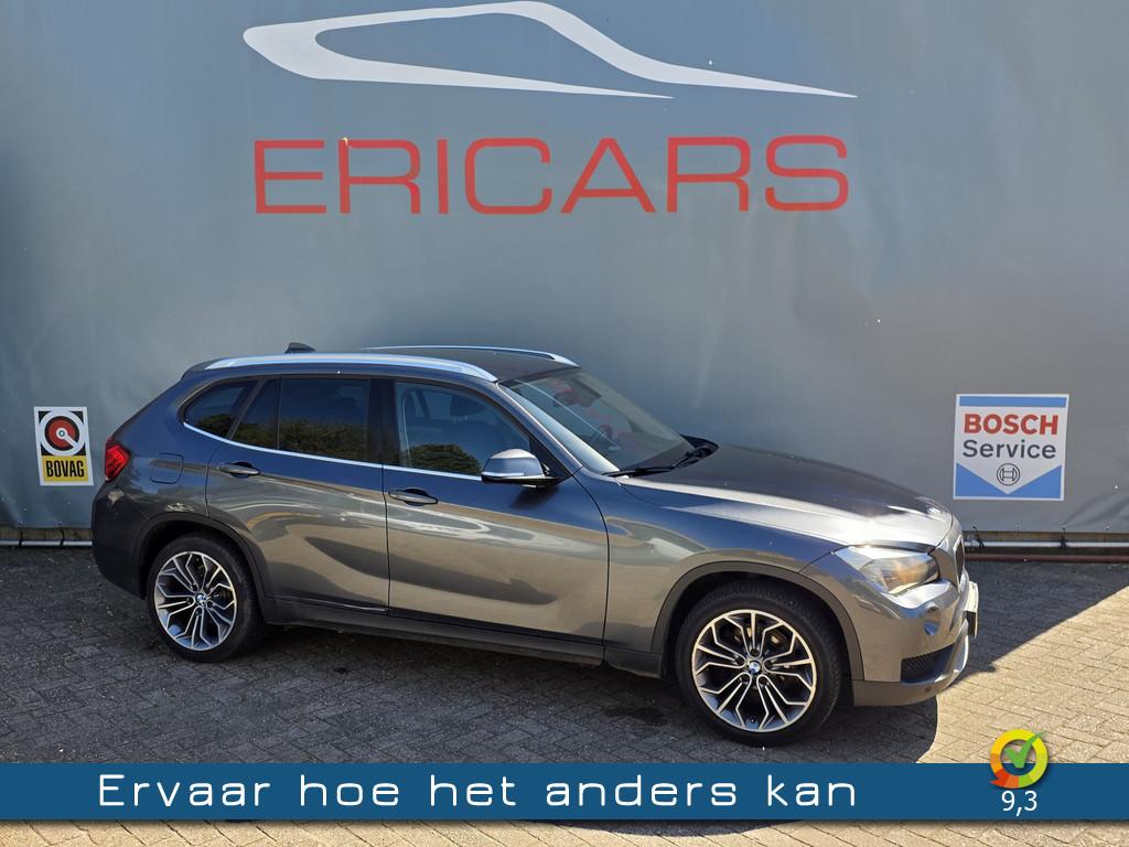 BMW X1 sDrive18i NAVI MSPORT VELGEN TEL PDC CC (bj 2012), Euro 5, Zwart, 150 pk, Handgeschakeld