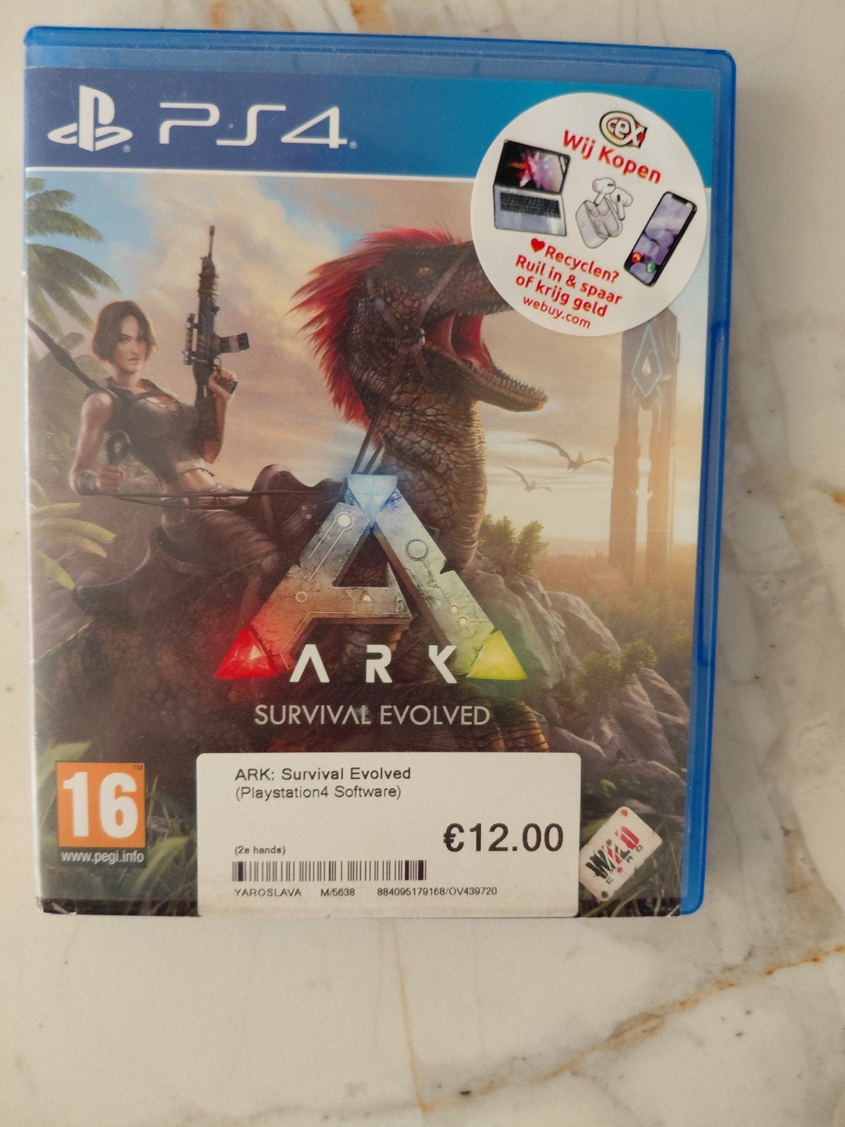 ARK Survival Evolved, PS4, Overige genres, 1 speler, Ophalen of Verzenden, Zo goed als nieuw