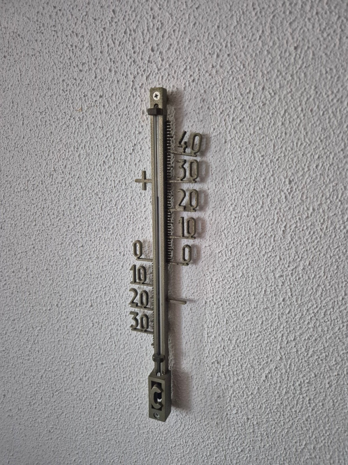 Buiten Quick Thermometer - Eenvoudig en Snel, Buitenthermometer, Ophalen of Verzenden, Gebruikt, Metaal