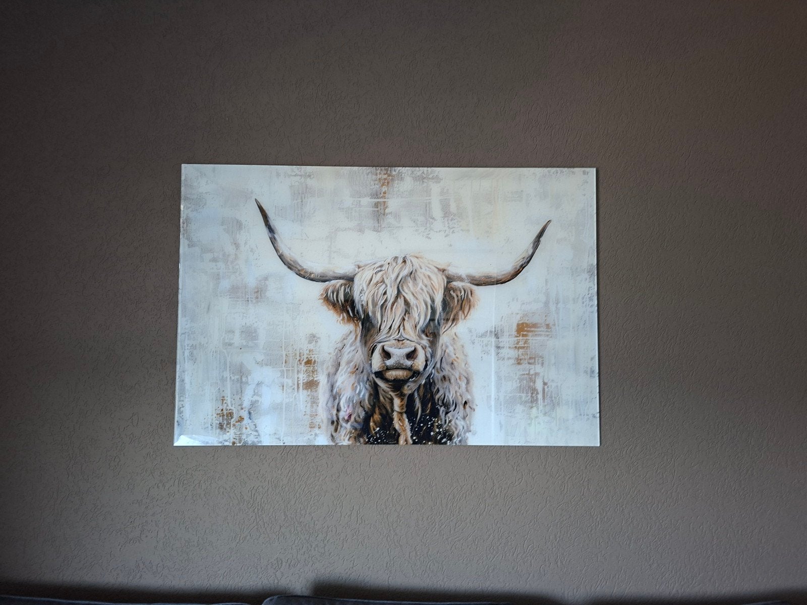 nieuwe plexiglas schilderij, Ophalen
