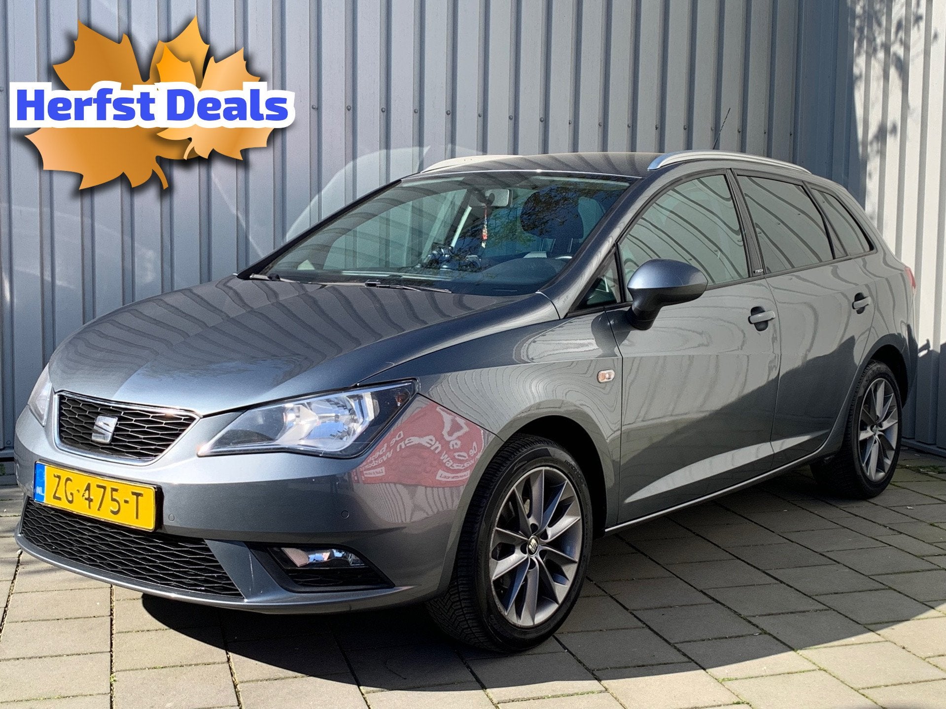 Seat Ibiza ST 1.2 Style|Navigatie|Climate Control|149000KM|, Auto's, Voorwielaandrijving, Zwart, 1010 kg, Handgeschakeld