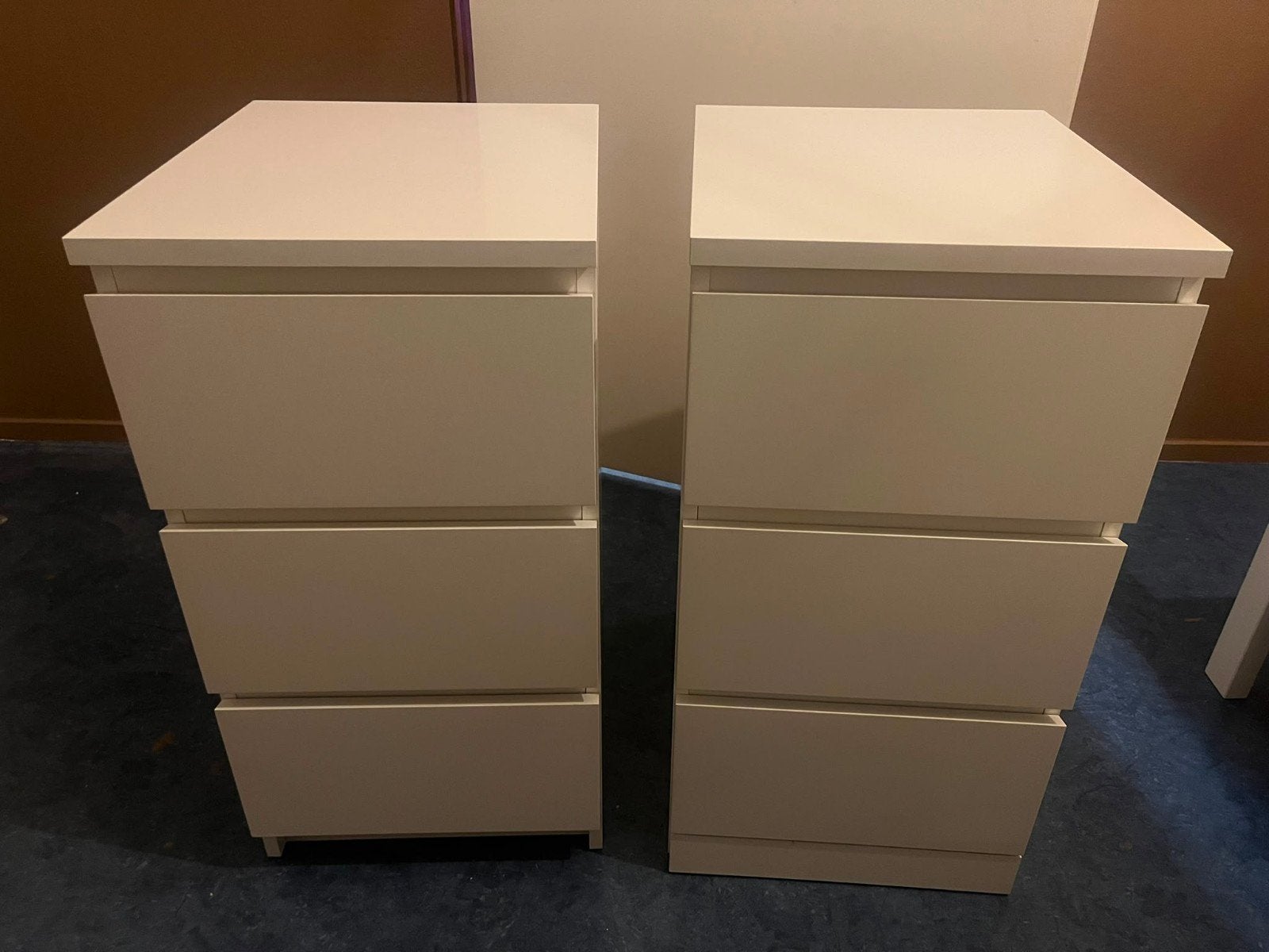 2x IKEA MALM ladekastjes, Huis en Inrichting, Kasten | Ladekasten, Ophalen