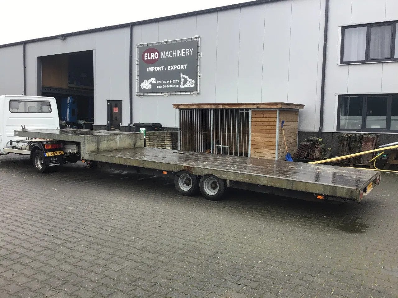 VELDHUIZEN P27-2 (bj 1999), Auto's, Overige brandstoffen, Origineel Nederlands, Bedrijf, Aanhangers en Opleggers