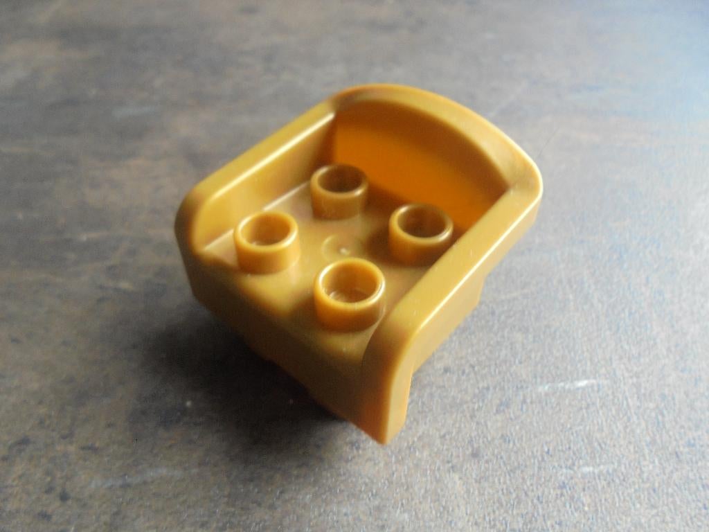 Lego Duplo Furniture Arm Chair with Curved Back (zie foto's), Ophalen of Verzenden, Gebruikt, Losse stenen, Duplo