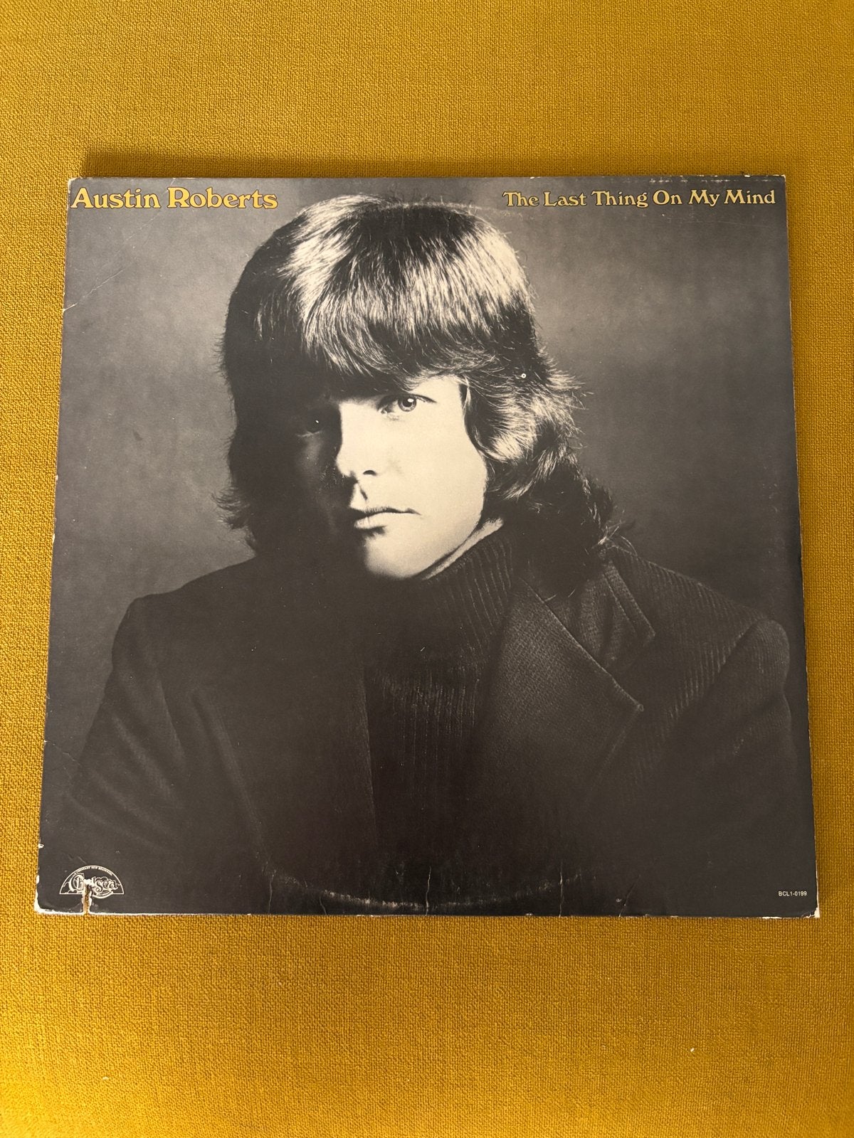 Austin Roberts - The Last Thing On My Mind LP (1973), Ophalen of Verzenden, 1970 - 1979, Gebruikt, 12 inch