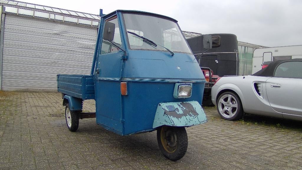 Zeldzame Vespa Ape Piaggio 50 TL3T, Ophalen, Gebruikt, Overige modellen, Benzine