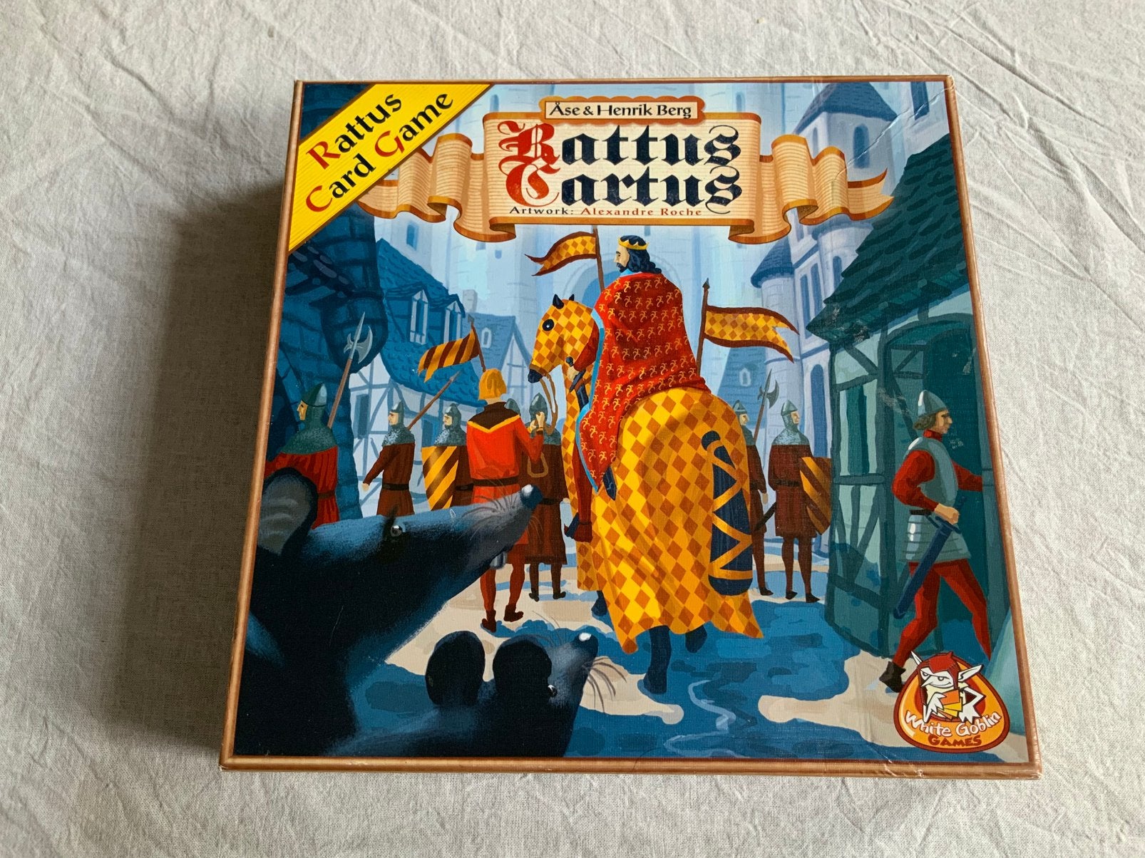 Rattus Cartus, Een of twee spelers, Ophalen of Verzenden, Zo goed als nieuw, White Goblin Games