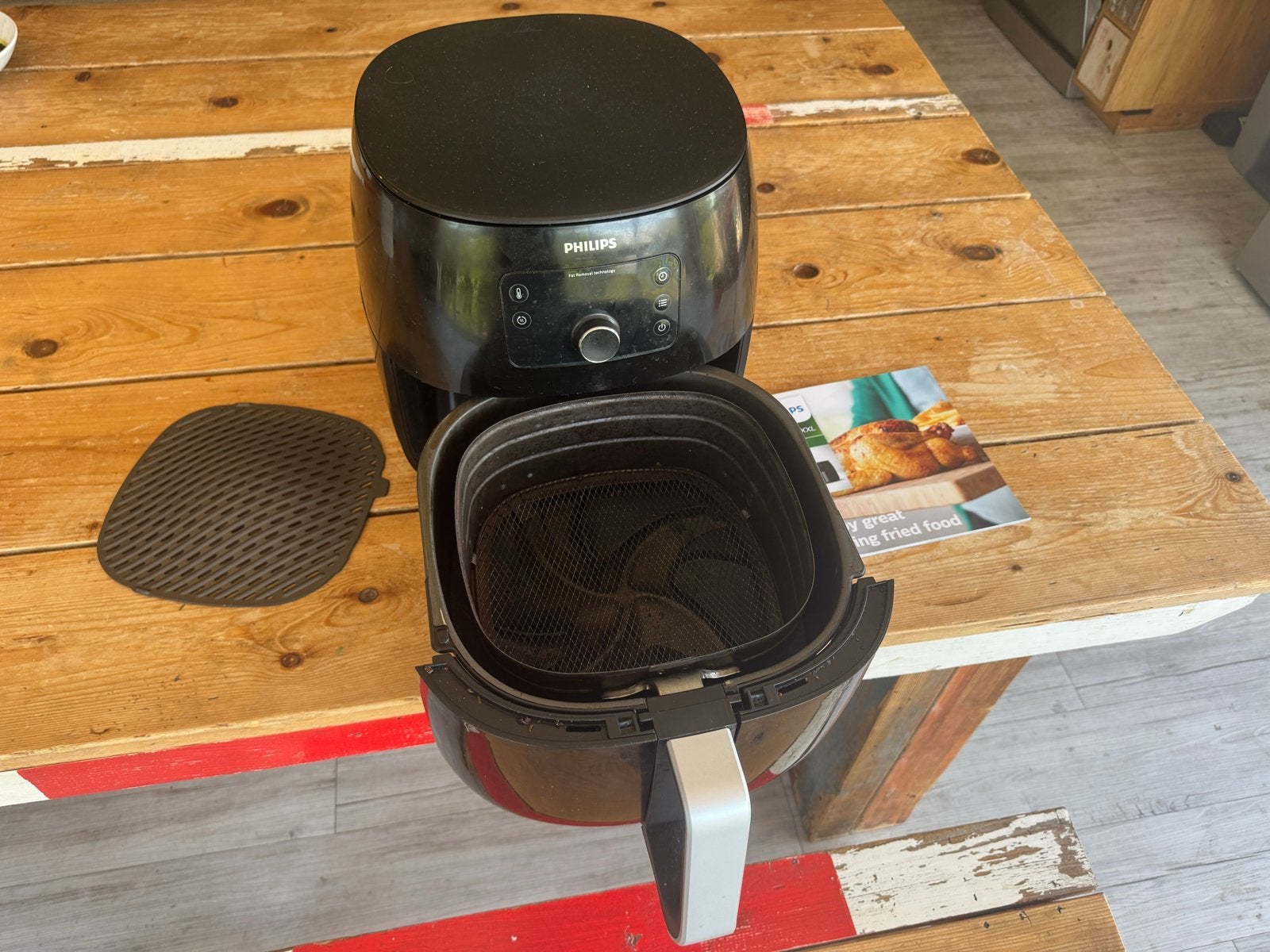 Philips Airfryer XXL, Ophalen of Verzenden, Zo goed als nieuw, Airfryer XXL, 1500 gram of meer