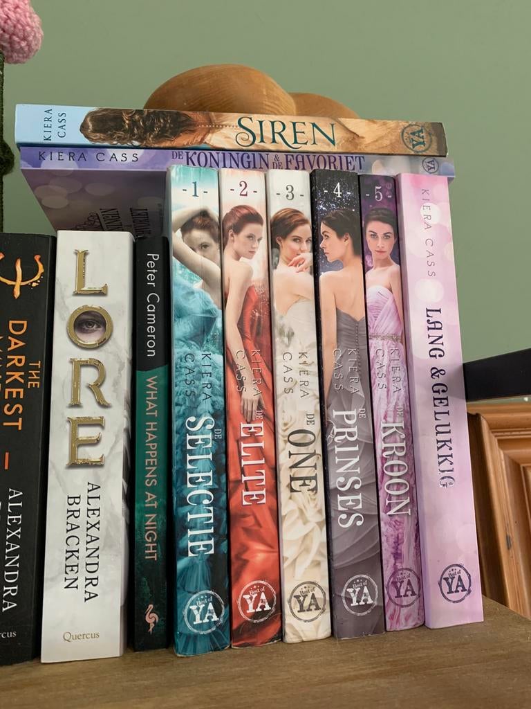 De selectie complete serie - Kiera Cass, Boeken, Ophalen of Verzenden, Zo goed als nieuw