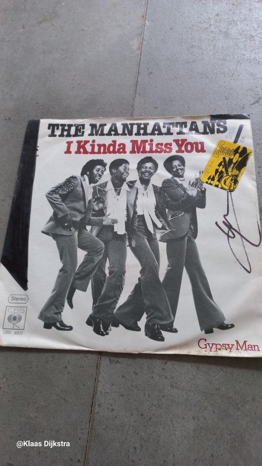 The Manhattans - I Kinda Miss You / Gypsy Man (Single), Ophalen of Verzenden, Gebruikt, 7 inch, R&B en Soul