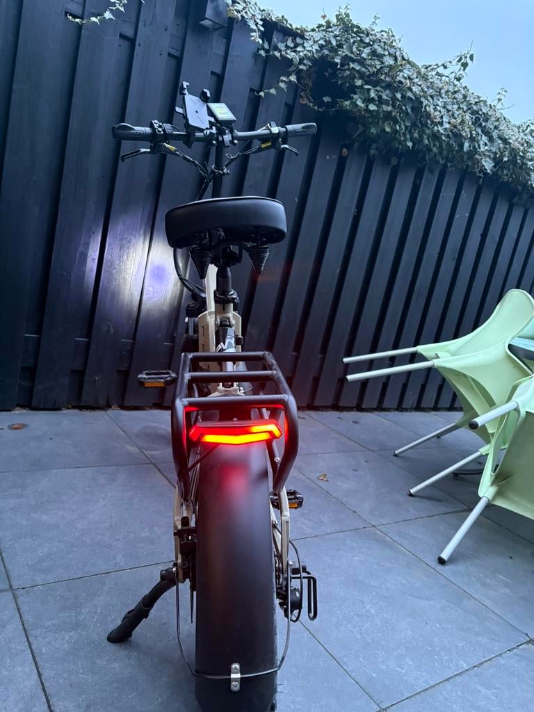 Elektrische opvouwbare fatbike, Fietsen en Brommers, Elektrische fietsen, Ophalen, Zo goed als nieuw, Overige merken