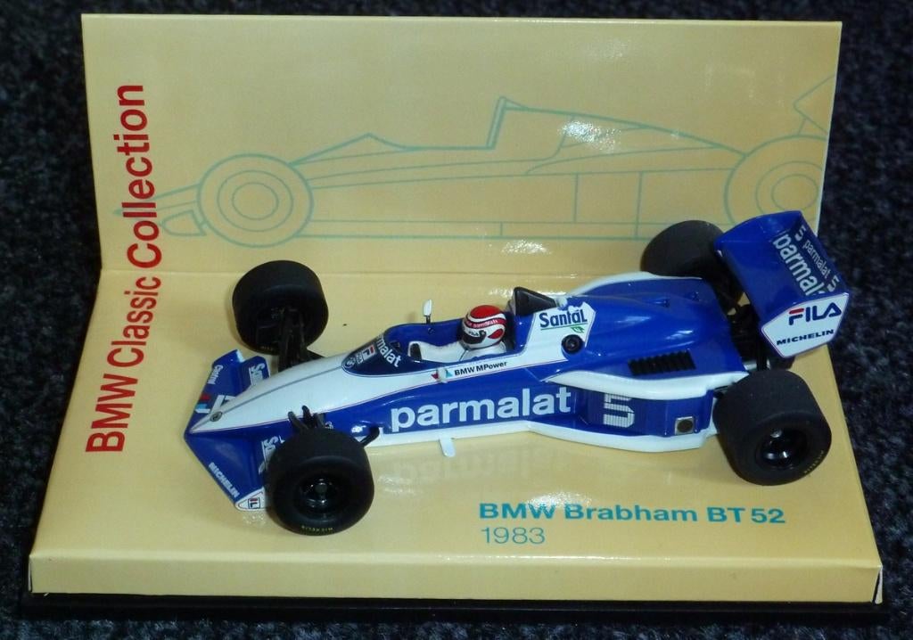 1983 - Brabham BMW BT52 - Nelson Piquet - World Champion, Ophalen of Verzenden, Zo goed als nieuw, Auto, MiniChamps