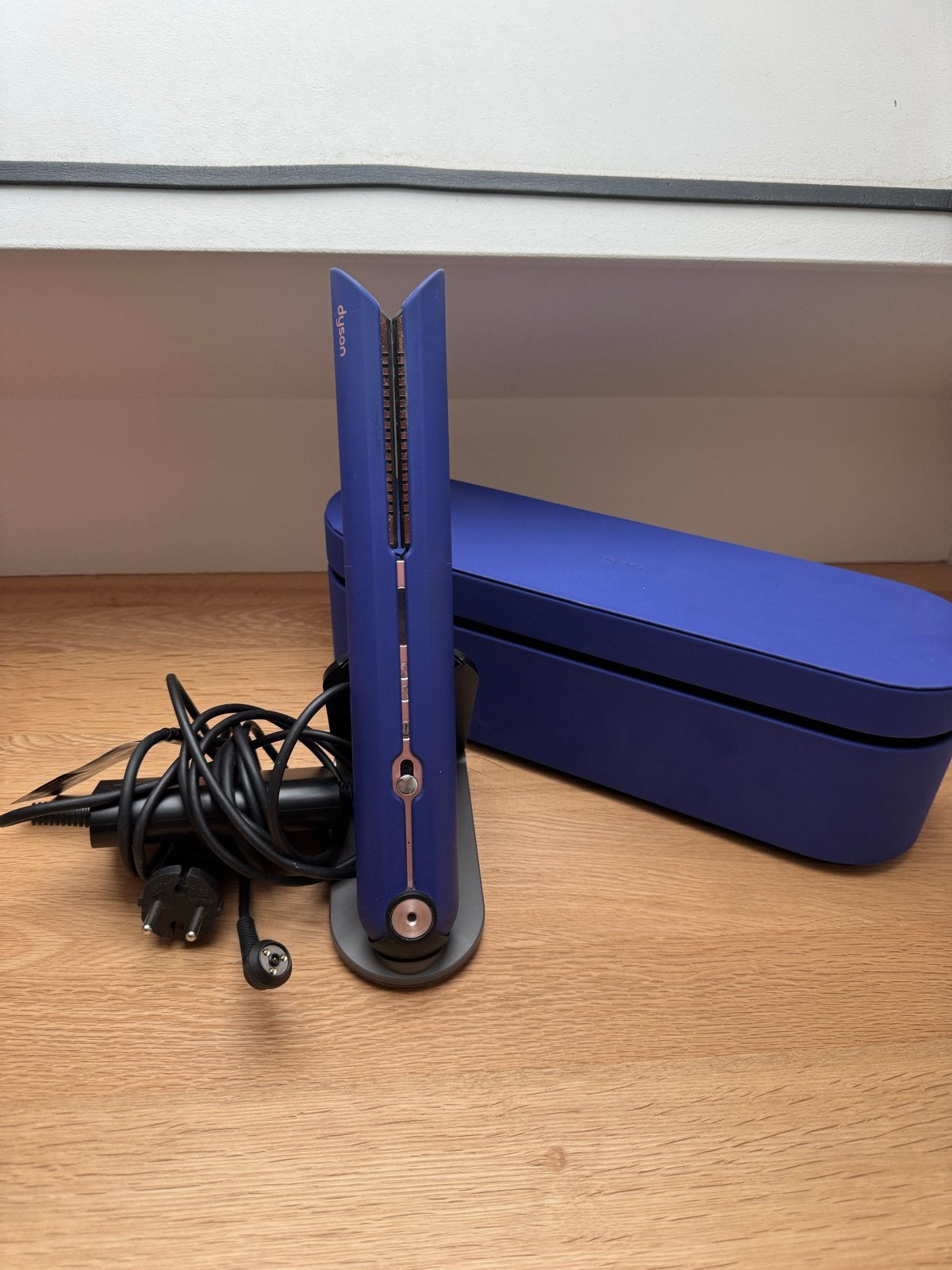 Dyson Corrale Stijltang - Blauw - Zo goed als nieuw, Ophalen of Verzenden, Gebruikt, Haarverzorging