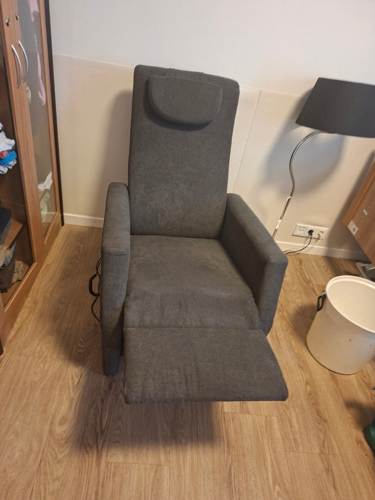 Sta op stoel, Huis en Inrichting, Ophalen, Gebruikt, Stof, 50 tot 75 cm