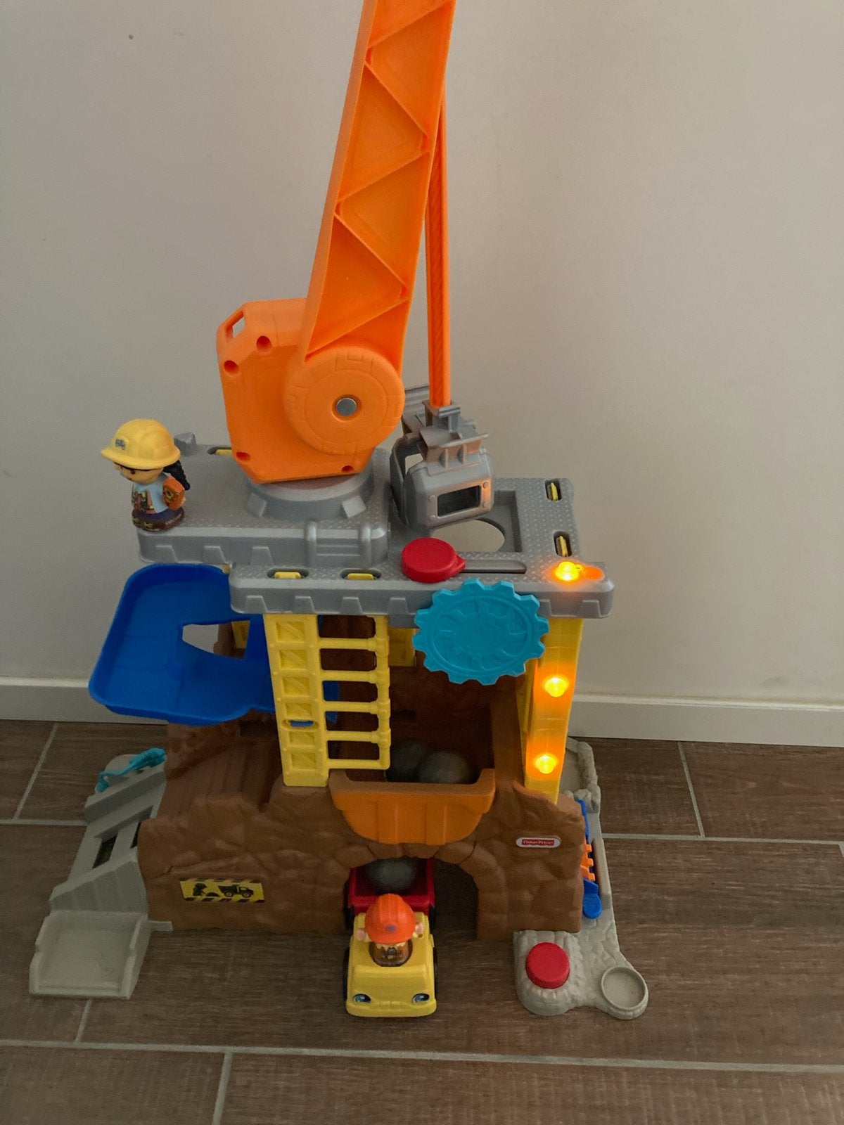 Little People samenwerken/bouwplaats nieuwprijs €49,95, Ophalen of Verzenden, Zo goed als nieuw
