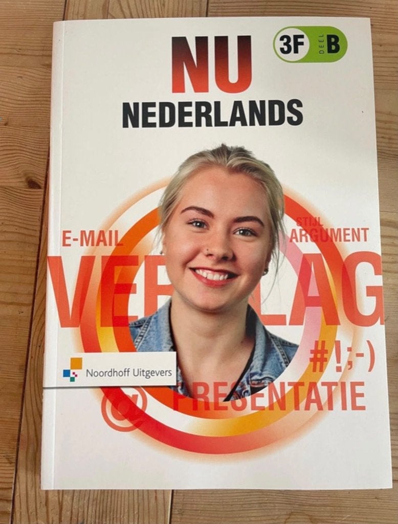 NU Nederlands 3F Deel B, VMBO, Ophalen of Verzenden, Zo goed als nieuw, Noordhoff Uitgevers