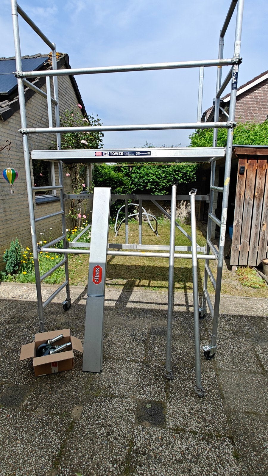 Altrex RS Tower 3 Rolsteiger kamersteiger steiger kamer rol, Ophalen