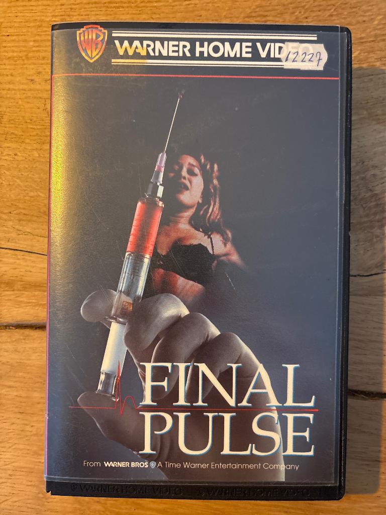 Final Pulse VHS, Vanaf 16 jaar, Ophalen of Verzenden, Gebruikt, Horror