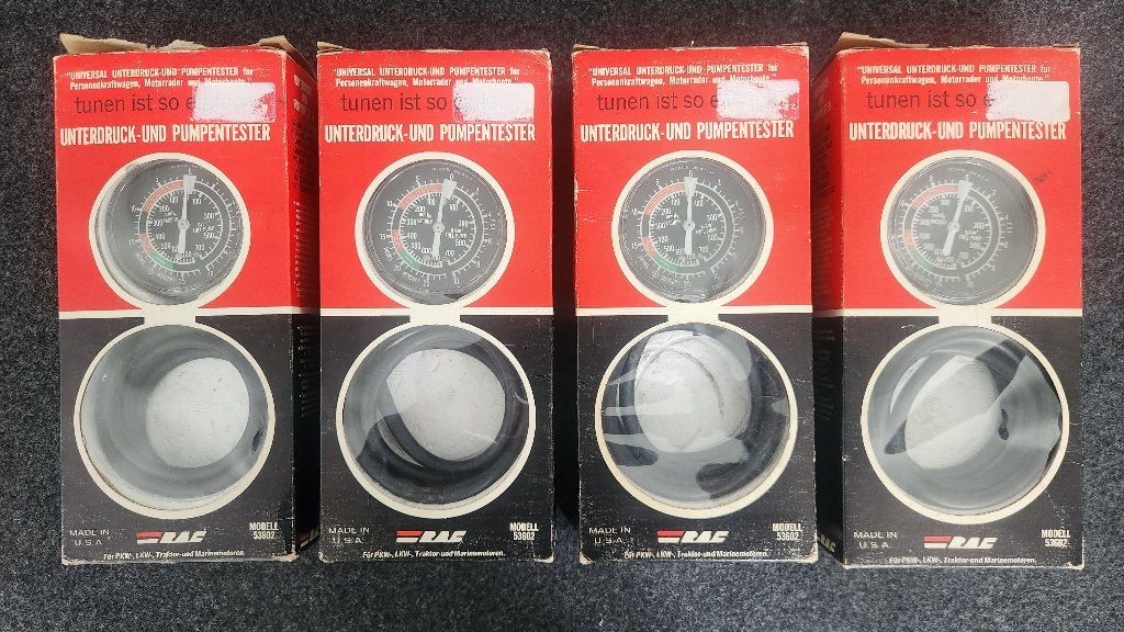 RAC vacuum motortester motorafstel diagnose vacuummeters, Auto diversen, Autogereedschap, Ophalen of Verzenden, Zo goed als nieuw